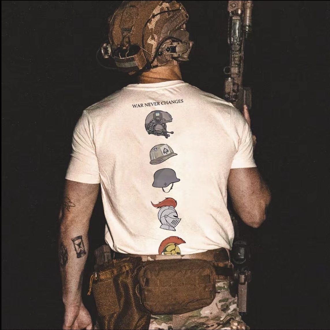 Streetwear Brand Tees - Kaus Lengan Pendek Merek Tren Amerika