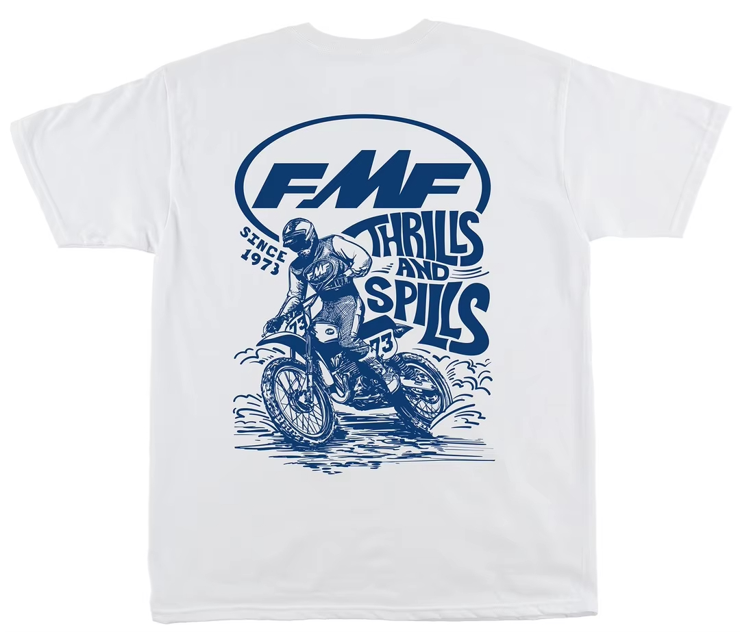 Streetwear Brand Tees - Kaos dengan Grafis Merek Knalpot Motor