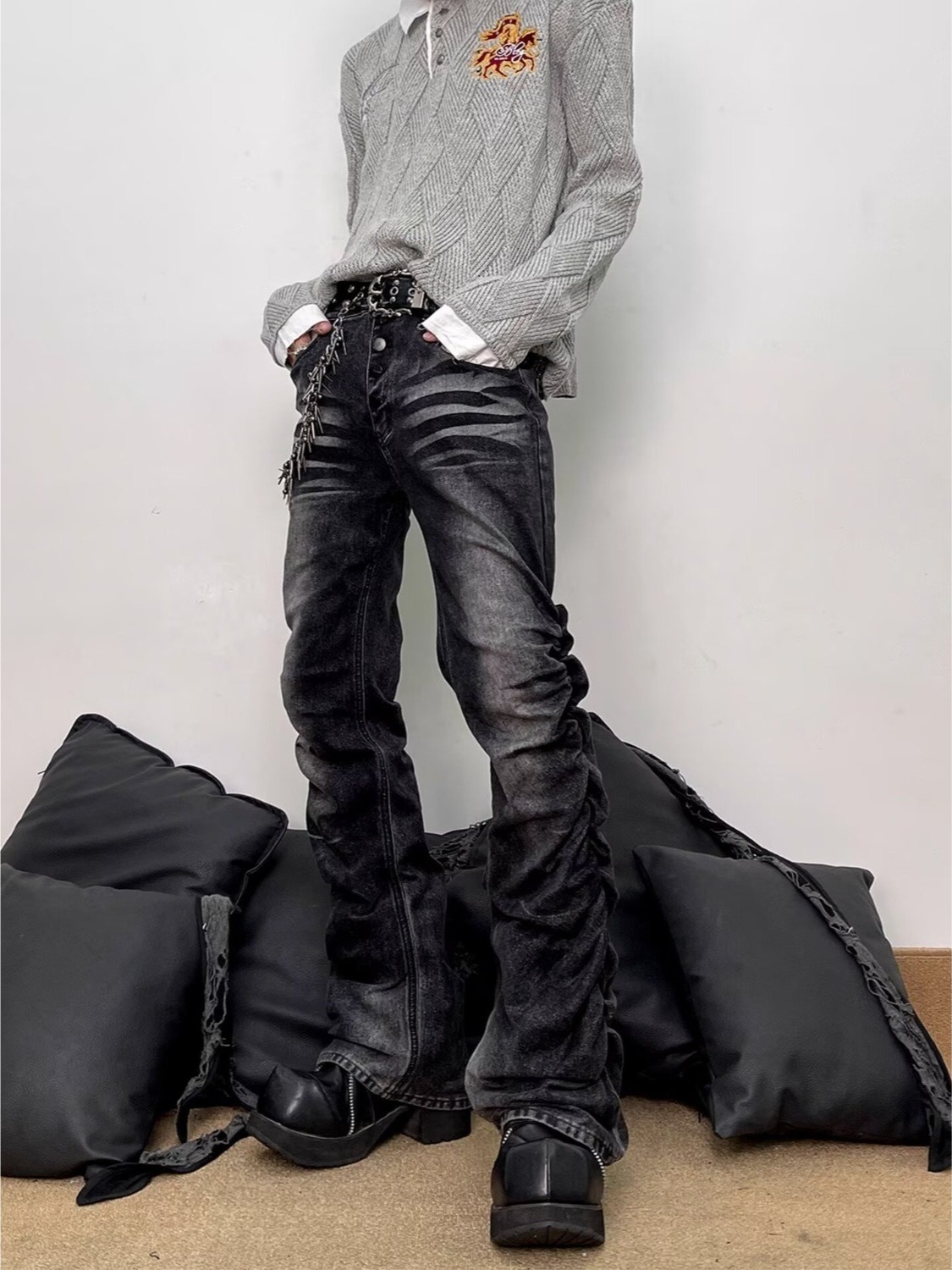 Celana Jeans Pria Model Slim S - Streetwear Brand Denim ulasan dan harga