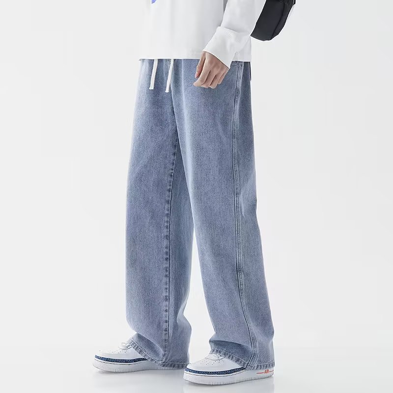 Celana Jeans Pria Kasual Model - Streetwear Brand Denim ulasan dan harga