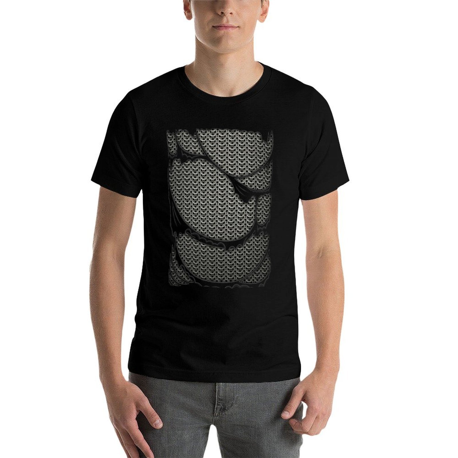 Kaos dengan desain baju zirah  - Streetwear Brand Vintage ulasan dan harga