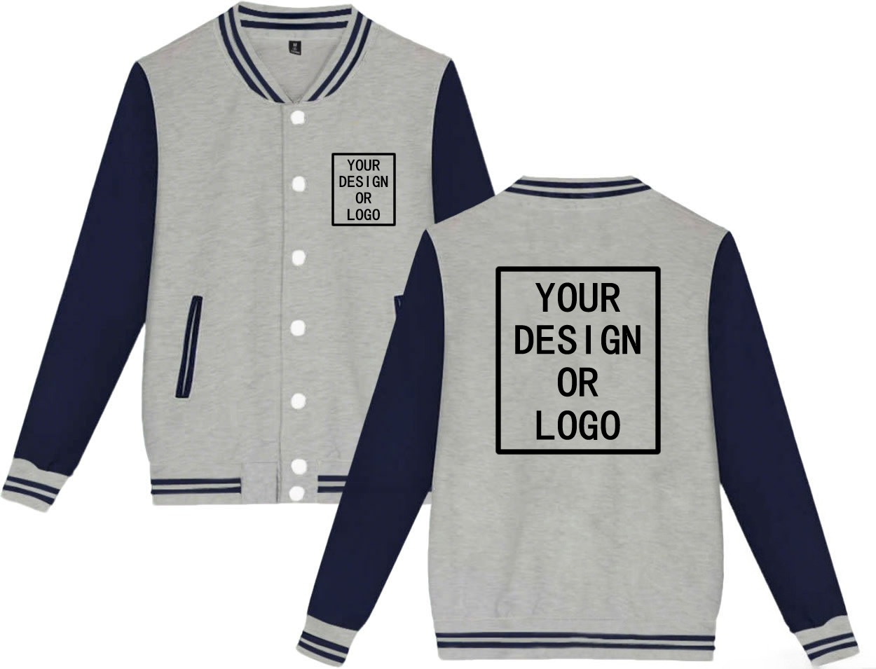 Jaket Baseball Kasual Warna So - Streetwear Brand Tees ulasan dan harga