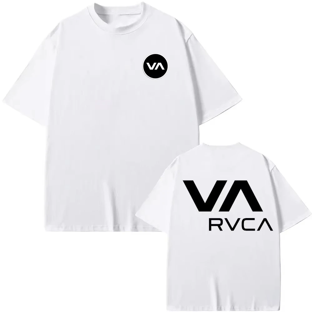 RVCA T Shirt Hitam Tee Musim P - Streetwear Brand Tees ulasan dan harga