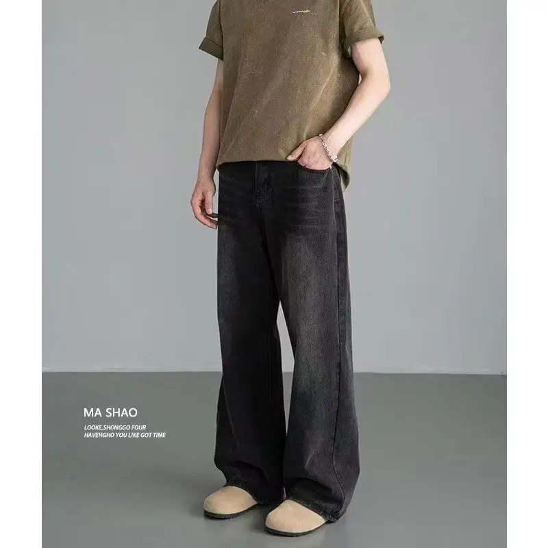 Celana Jeans Model Kaki Lebar  - Streetwear Brand Denim ulasan dan harga